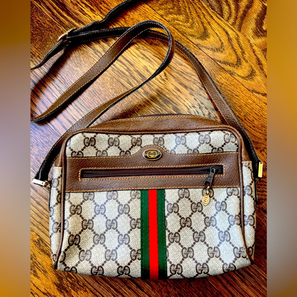 Vintage 1970’s Ophidia Gucci Bag.